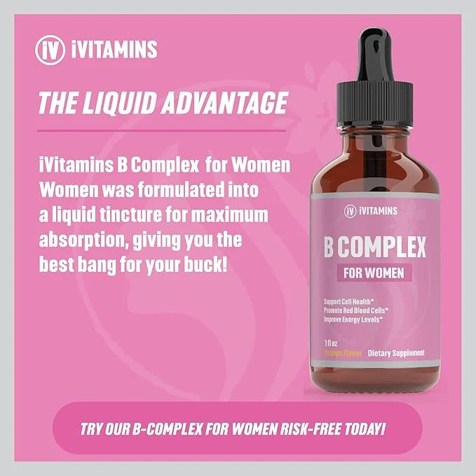 B Complex Vitamins for Women B12 Complex 1 fl