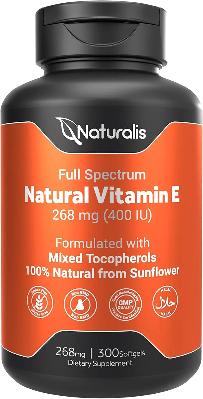 Naturalis Sunflower Vitamin E 268mg (400 300 Softgels