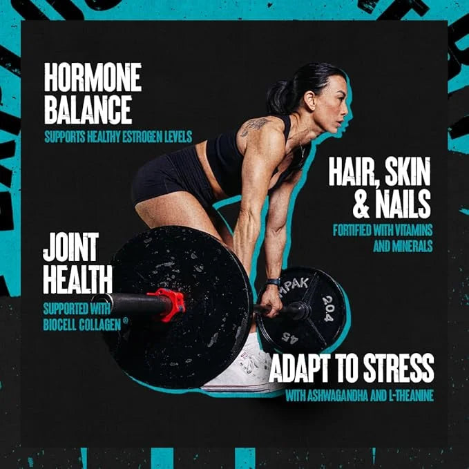 Animal Power Balance – Women's Alpha F Comprehensive Formula – Supports Hormonal Balance, Complexion, Hair, Nails, Mood an...