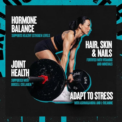 Animal Power Balance – Women's Alpha F Comprehensive Formula – Supports Hormonal Balance, Complexion, Hair, Nails, Mood an...