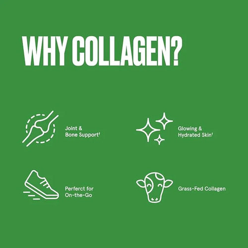 Bulletproof Unflavored Collagen Peptides Powder Packets, 15, Grass-Fed