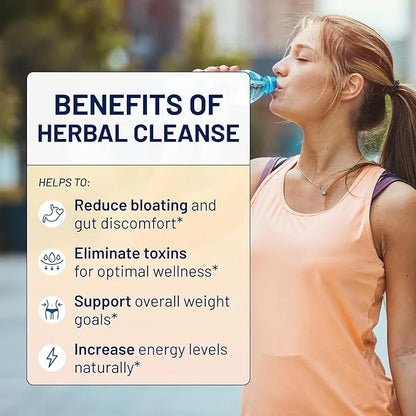 Herbal Cleanse + Detox 15-Day Gut 120 Vegan