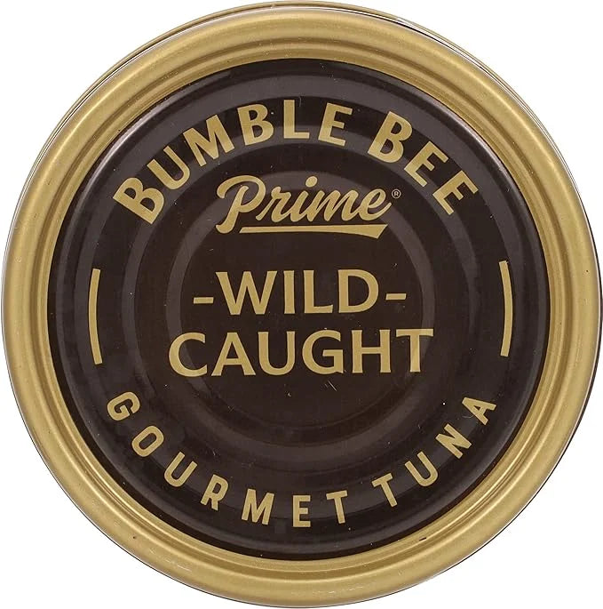 Bumble Bee Prime Lemon & Pepper Yellowfin Tuna in Extra Virgin Olive Oil, 5 oz Can - Wild Caught Ahi Tuna - 28g Protein Pe...