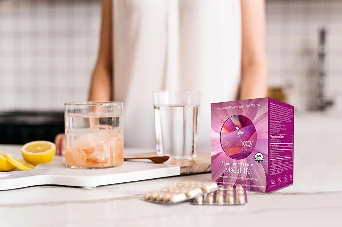 Femmenessence MacaLife – Clinically Proven for Perimenopause, Women’s Natural Hormone Balance Supplements, Relief of Hot F...