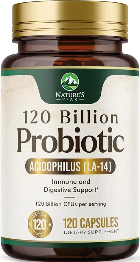 Probiotics for Digestive Health, 120 Billion 120 Capsules