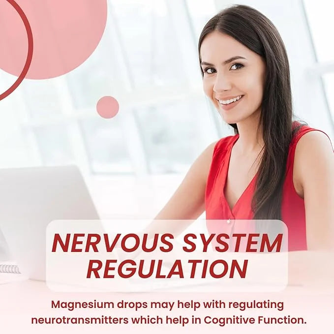Potassium Magnesium Citrate Supplement, Liquid Magnesium Citrate Drops 500mg with Ashwagandha, Calcium, Zinc, Vitamin D3, ...
