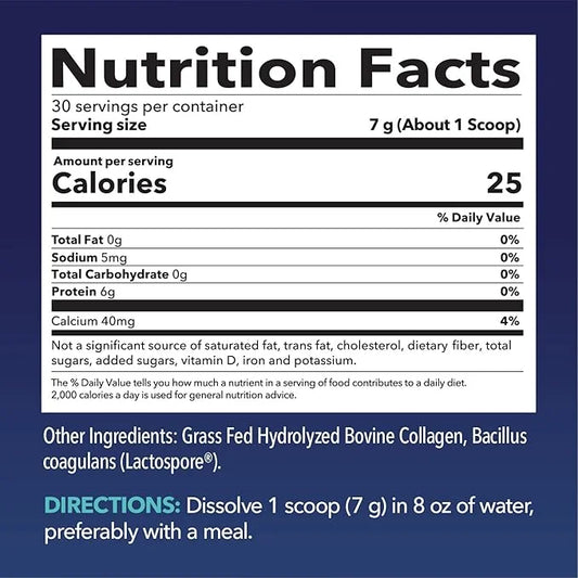 Collagen Peptides Powder with Probiotics GLP-1 Nutritional