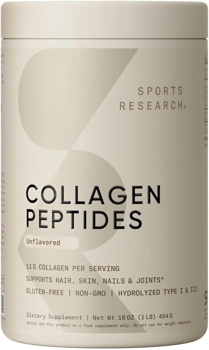 Sports Research Collagen Peptides for Women 1 & 3 Collagen