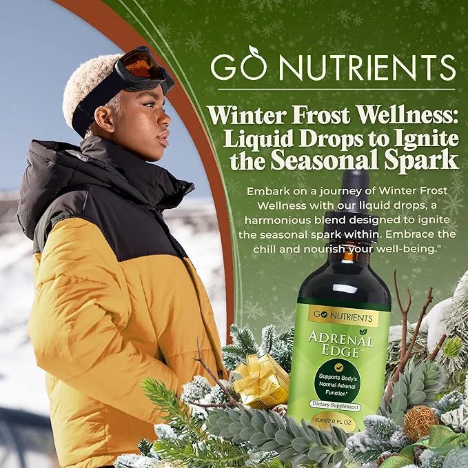 Go Nutrients Adrenal Edge Stress Relief 2.0 oz. 48 Servings