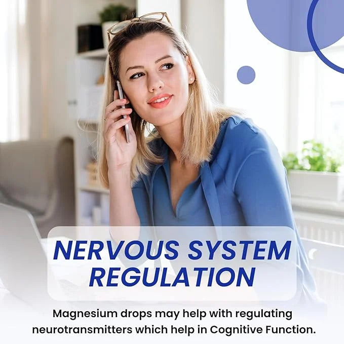 Potassium Magnesium Citrate Supplement, Liquid Magnesium Citrate Drops 500mg with Ashwagandha, Calcium, Zinc, Vitamin D3, ...