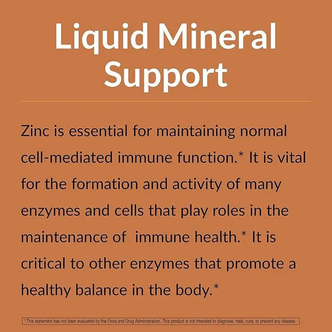 Eniva Health Liquid Ionic Zinc Supplement (16oz) Immune Health, Vision, Skin. Doctor Formulated. NO Calories. NO Sugar. Pe...