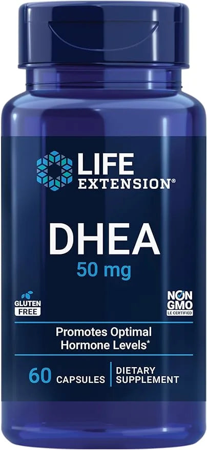 Life Extension DHEA 50 mg – Dehydroepiandrosterone – Supplement for Hormone Balance, Immune Support, Bone & Cardiovascular...