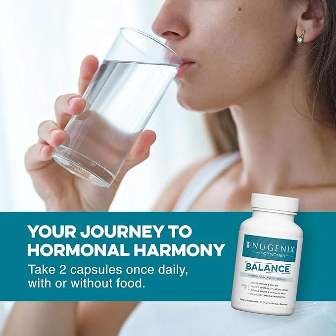 Nugenix for Women Balance - Hormone Balance for Women, Boost Energy, Improve Focus & Mental Clarity, Restore Hormonal Harm...