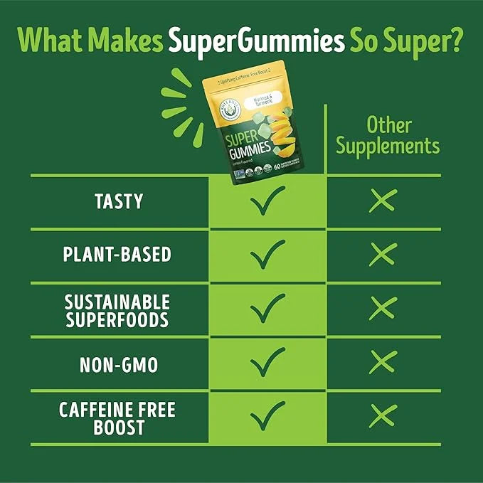 Kuli Kuli Super Energy Gummies 60 Non-GMO,