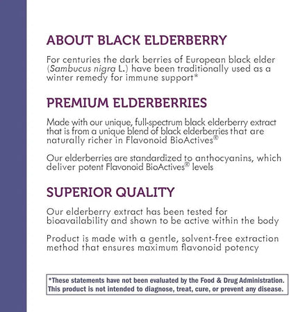 Nature's Way Sambucus Elderberry with Vitamin 30 Count
