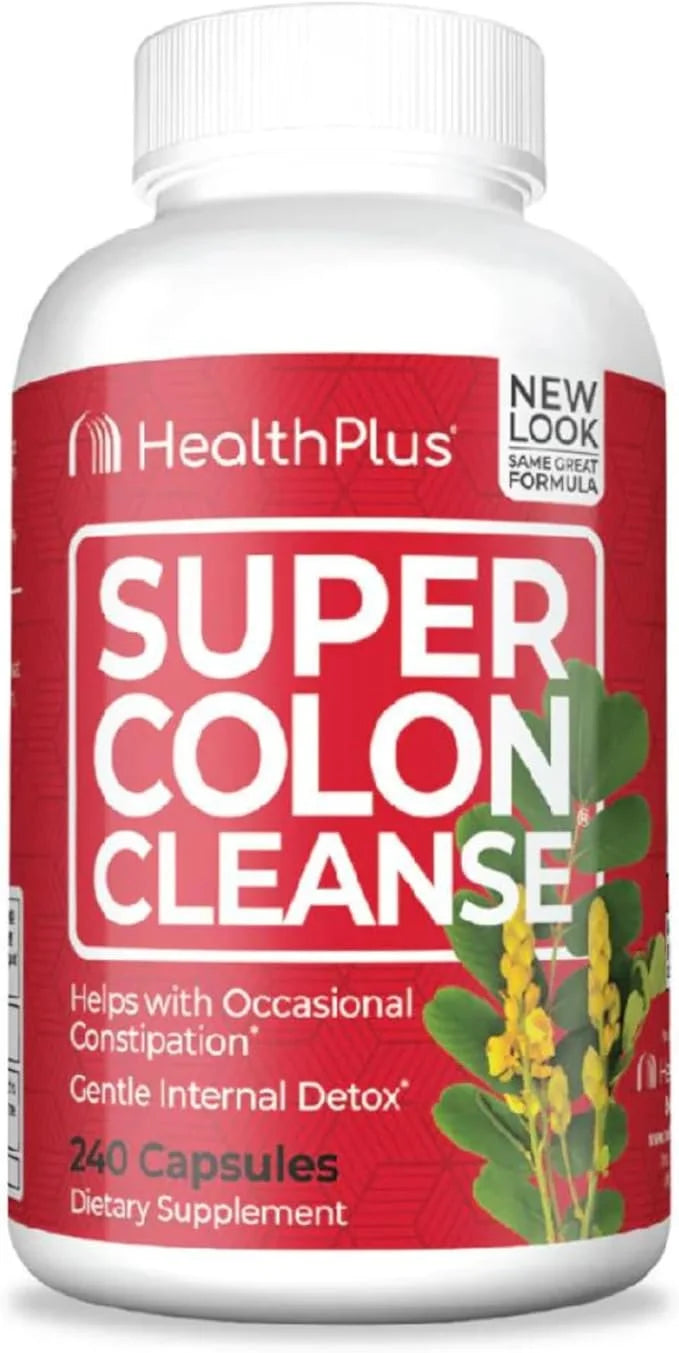 Health Plus Super Colon Cleanse 10 240 Capsules