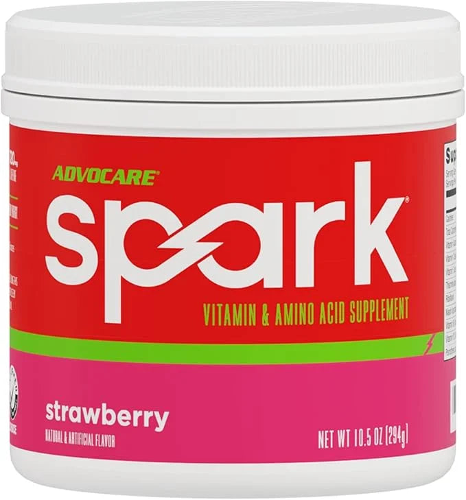 AdvoCare Spark Vitamin & Amino Acid Supplement - Focus & Energy Drink Powder Mix with Vitamin A, B-6, C & E - Also Include...