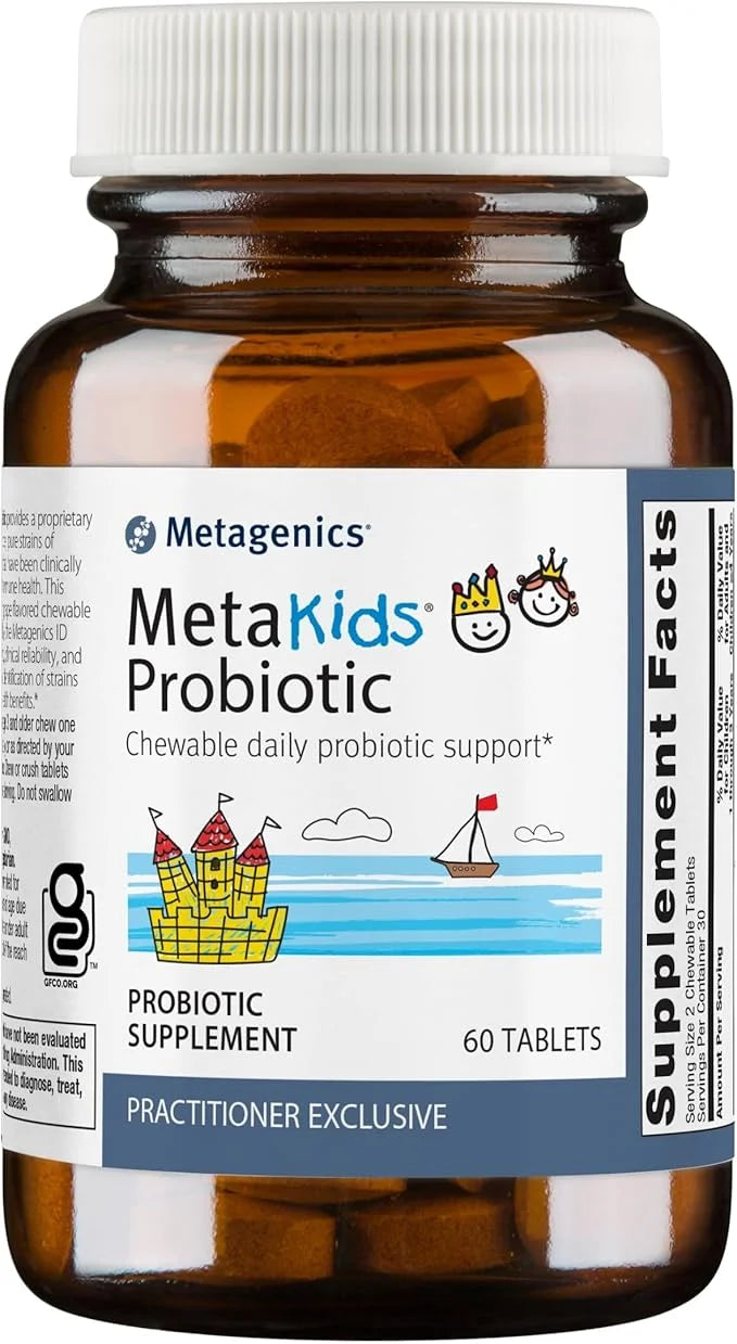Metagenics MetaKids Probiotic 10 Billion 3 & 60 Tablets
