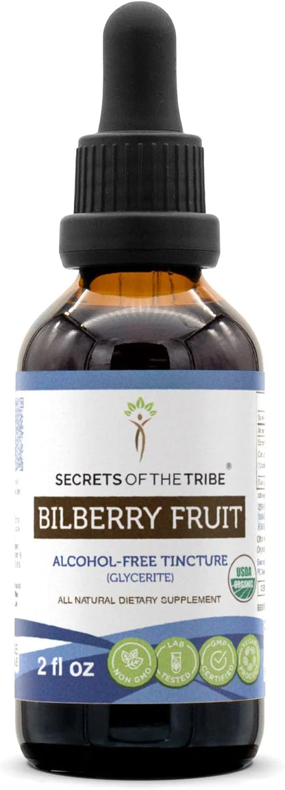 Secrets of the Tribe Bilberry Fruit 100% Certified 2 oz