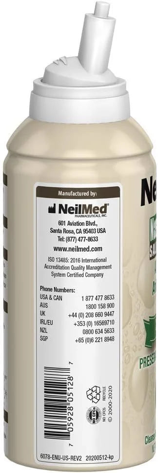 NeilMed Nasamist Saline Spray with Xylitol, 4.4 Ounce 1)