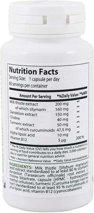 Liver Detox Vegetarian caps 60 Capsules