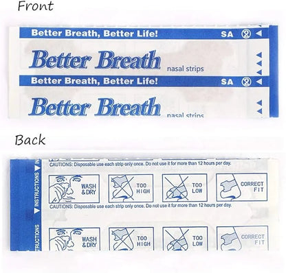 100 Pcs Nasal Strips for Reduce 55mm*16mm