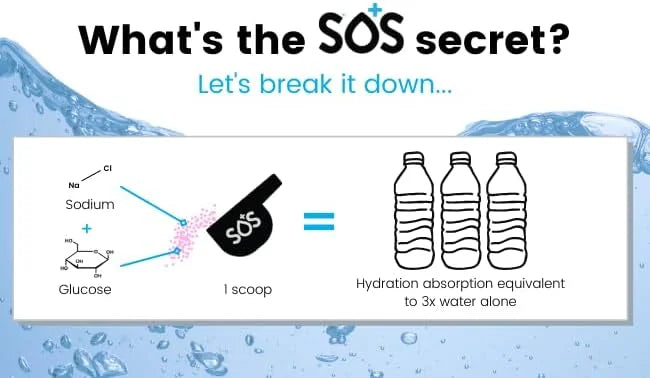 SOS Hydration, Electrolyte Powder Packets – Low-Calorie, Zero Sugar, Rapid Rehydration, Made in USA, Keto & Vegan Friendly...