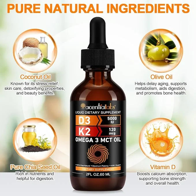 Liquid Vitamin D3 K2,Vitamin D Drops,Vitamin D3 K2,Liquid Vitamin D,Vitamin D Liquid,Organic Vitamin D,D3 K2 Vitamin Suppl...