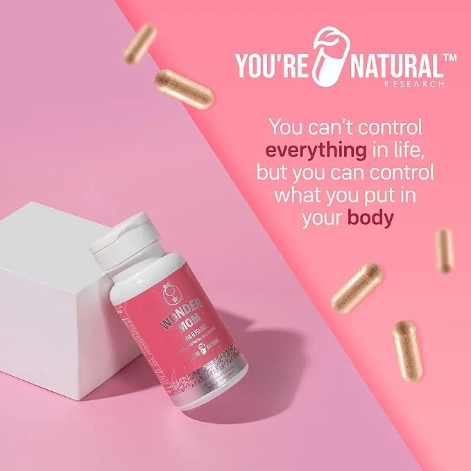 Premium Prenatal & Postnatal Vitamins: Folate, B12, Multivitamin 30 Days