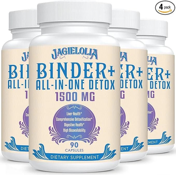 All-In-One Detox Binder Supplement 1500 MG 360 Vegan