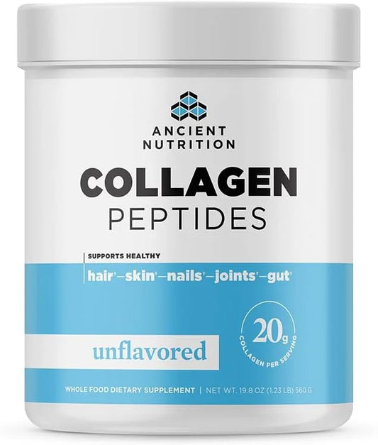 Ancient Nutrition Collagen Peptides, Collagen Peptides 28 Servings, 20g Collagen