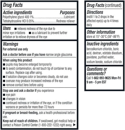 UltraSight Eye Drops for Dry Eyes 15mL 4 in 1 Advanced (5)