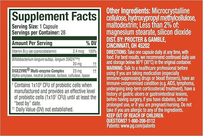 Align Probiotic Bloating Relief + Food 28 Capsules
