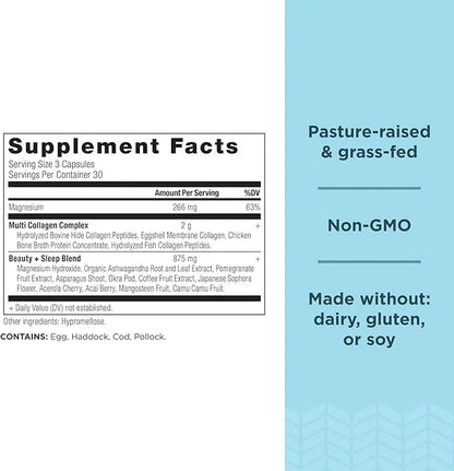 Ancient Nutrition Collagen Pills for Hair, 90 Ct,