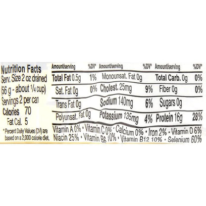 Bumble Bee Prime Solid White Albacore Tuna in Water,Premium Wild Caught Tuna - 31g Protein per Serving - Non-GMO Project V...