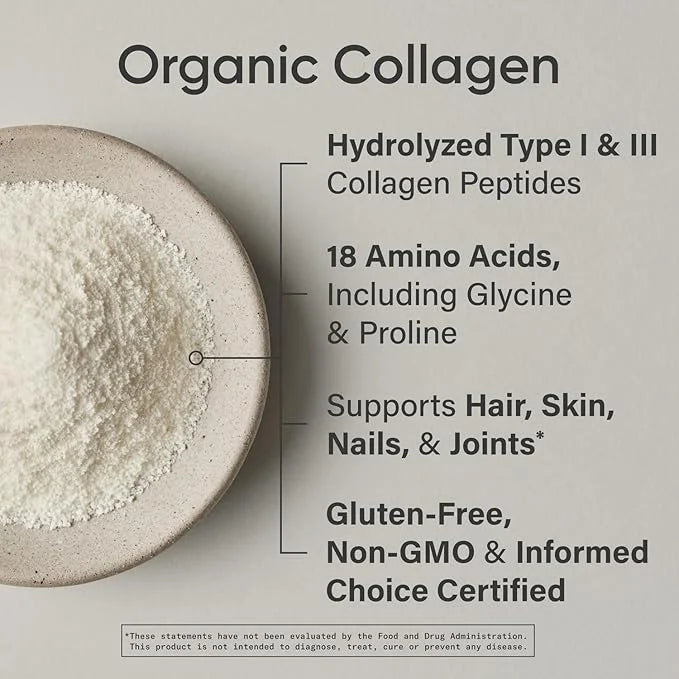 Sports Research­® Organic Collagen Peptides 30 Servings