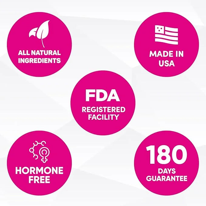 GleeFull Over 30 Hormone Support - Menopause Supplements for Women - Hormone Balance for Women - Hot Flash Relief - Menopa...
