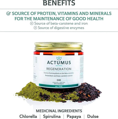 Regeneration - Antioxidant and Beta-Carotene Source 240 Vegicaps