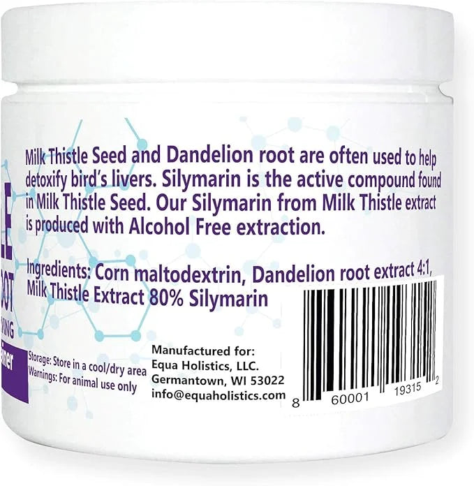 Avian Milk Thistle + Dandelion Root (120 Servings)