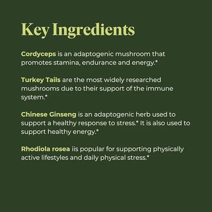 Energy Elixir | Organic Cordyceps and