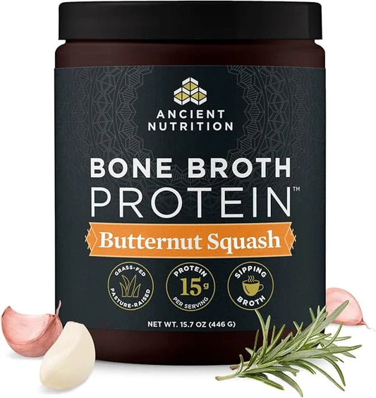 Ancient Nutrition Bone Broth Protein Powder, 15g Protein 15 Servings