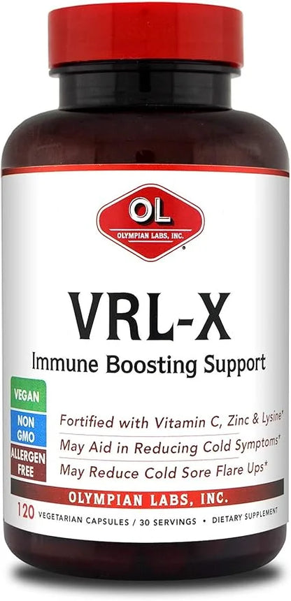 Olympian Labs VRL-X Advanced Immune Support, 120 Capsules