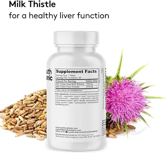 Youth & Tonic Liver Detox Cleanse 60 Herbal