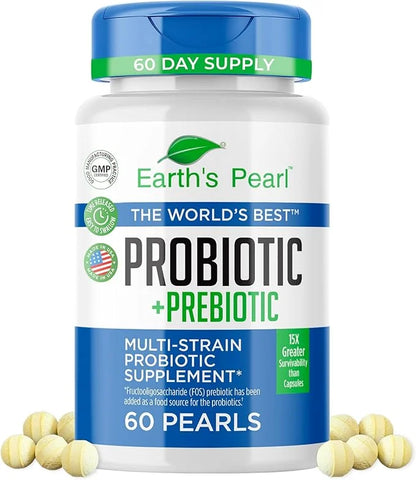 Earth's Pearl Probiotic Pearls for Women 60-Day Supply