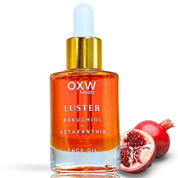 Luster Bakuchiol Oil Serum, Retinol Alternative, Anti-Aging, Superfood Face Oil with Bakuchiol, Astaxanthin, Rosehip Oil, ...