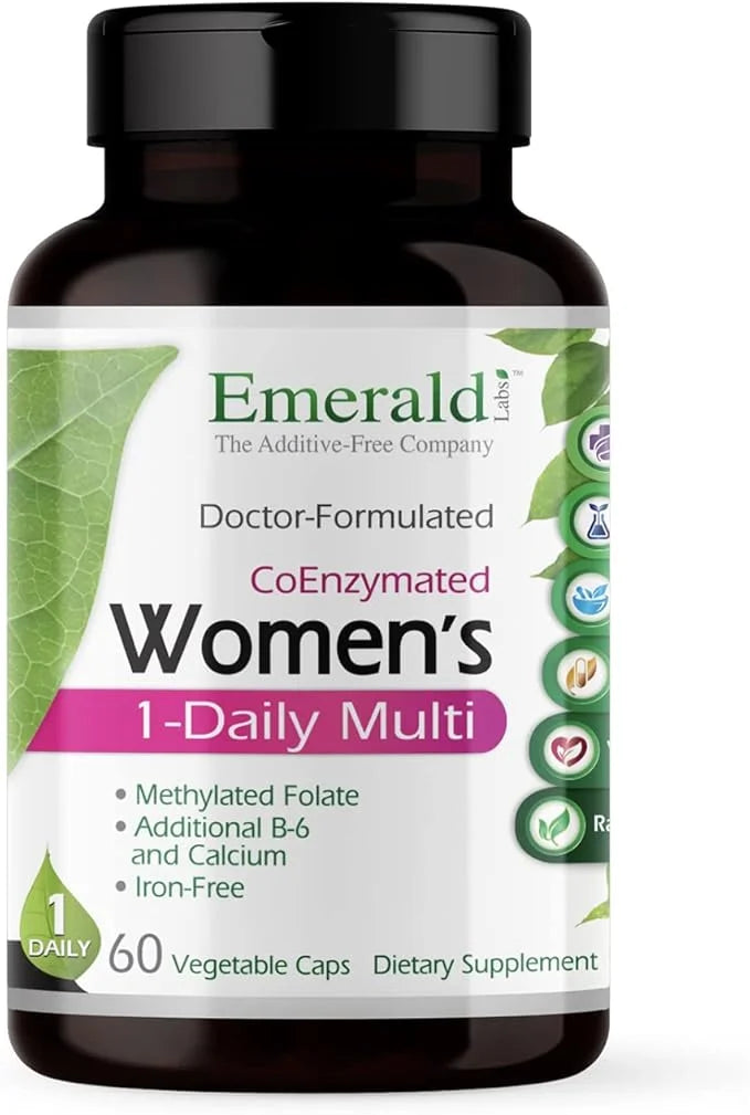 EMERALD LABS Women's 1-Daily Multi 60 Vegetable