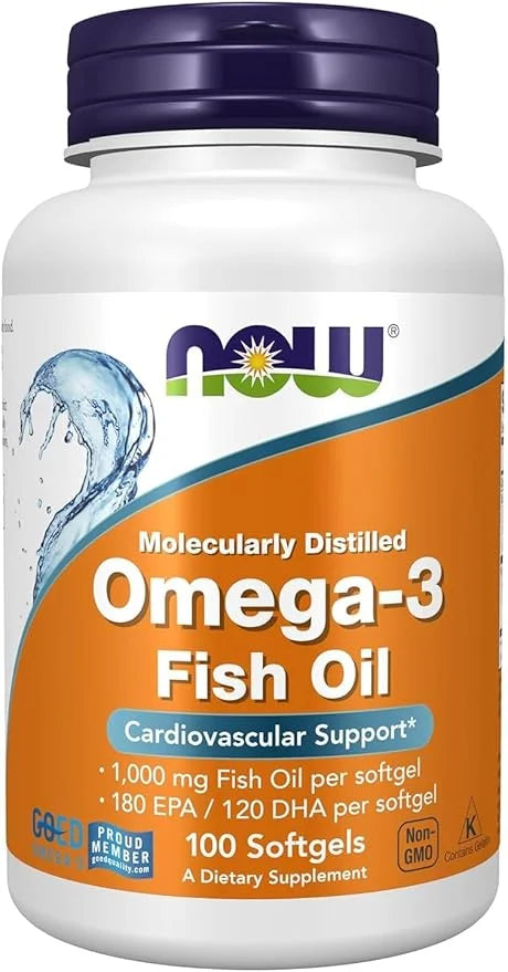 NOW Foods Omega-3-100 Softgels
