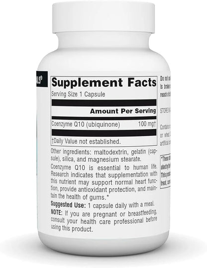 Source Natural Coenzyme Q10 Antioxidant Support 100 mg 90 Capsules