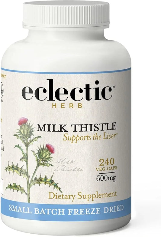 Eclectic Institute Raw Freeze-Dried Non-GMO Milk Thistle 240 CT