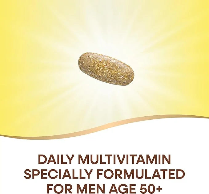 Nature's Way Alive! Men’s 50+ Daily B12, Gluten-Free, 60 Tablets